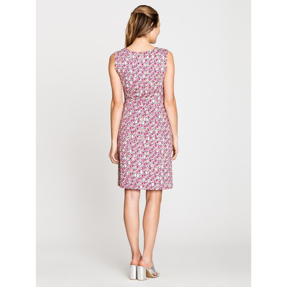 Nic+Zoe Bright Stone Twist Dress Sheath Lined Stretch Size XS - Picture 4 of 13